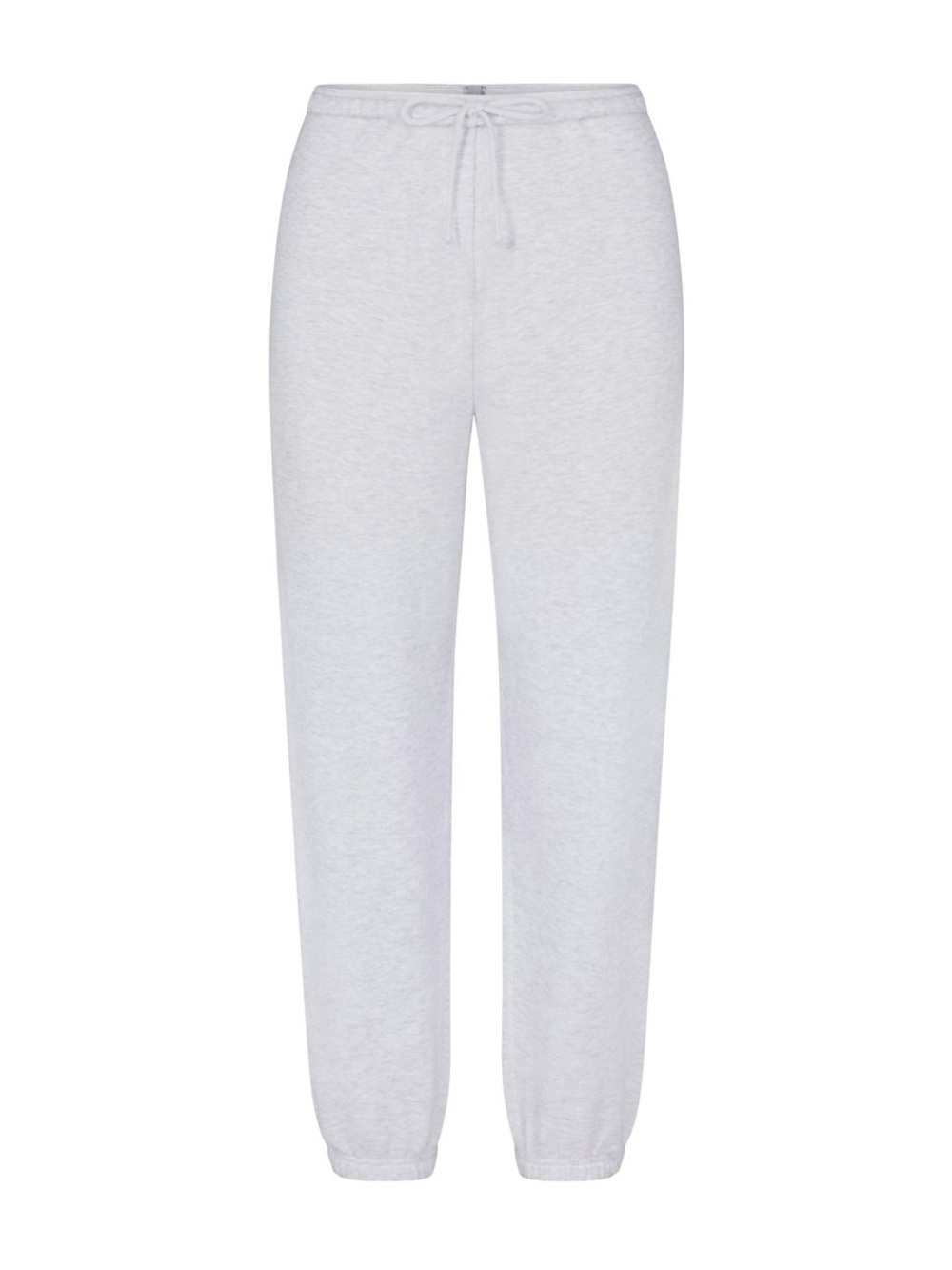 SKIMS COTTON FLEECE CLASSIC JOGGERS LIGHT HEATHER GREY M - Picture 4 of 8
